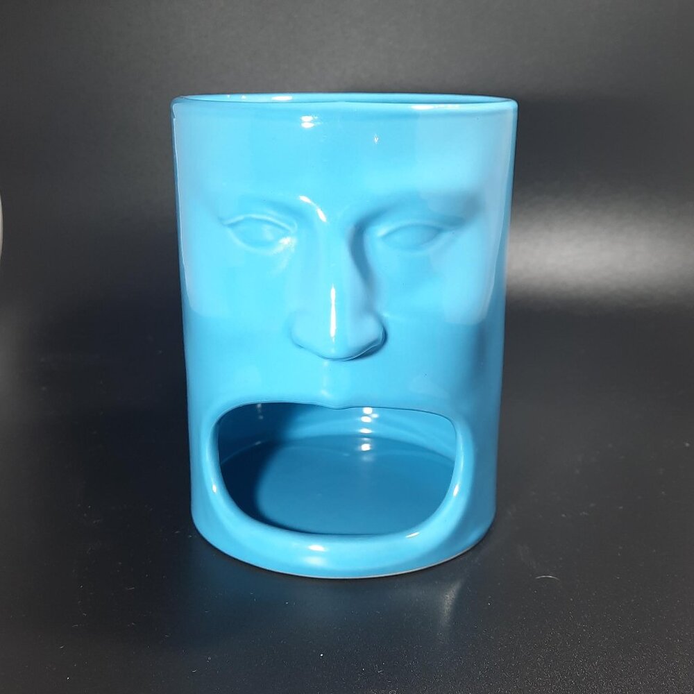 Weirdo Retired Cordon Bleu Retired Screaming Man Stash Pot Coffee Tea Mug Cup